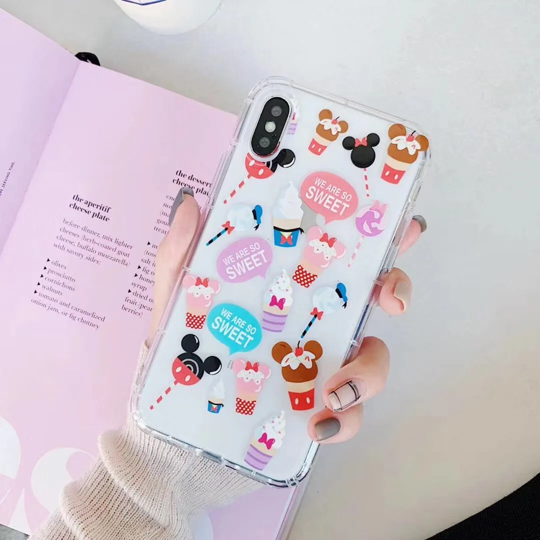 Прекрасный телефон с изображением Минни единорога чехол для iPhone 7 8 66 6s plus x xs max xr