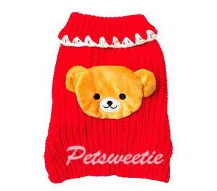 3 free shipping | Rongrong Autumn Teddy Bear Chow Chihuahua puppy Bo dollars wool sweater pet clothes Дом и сад