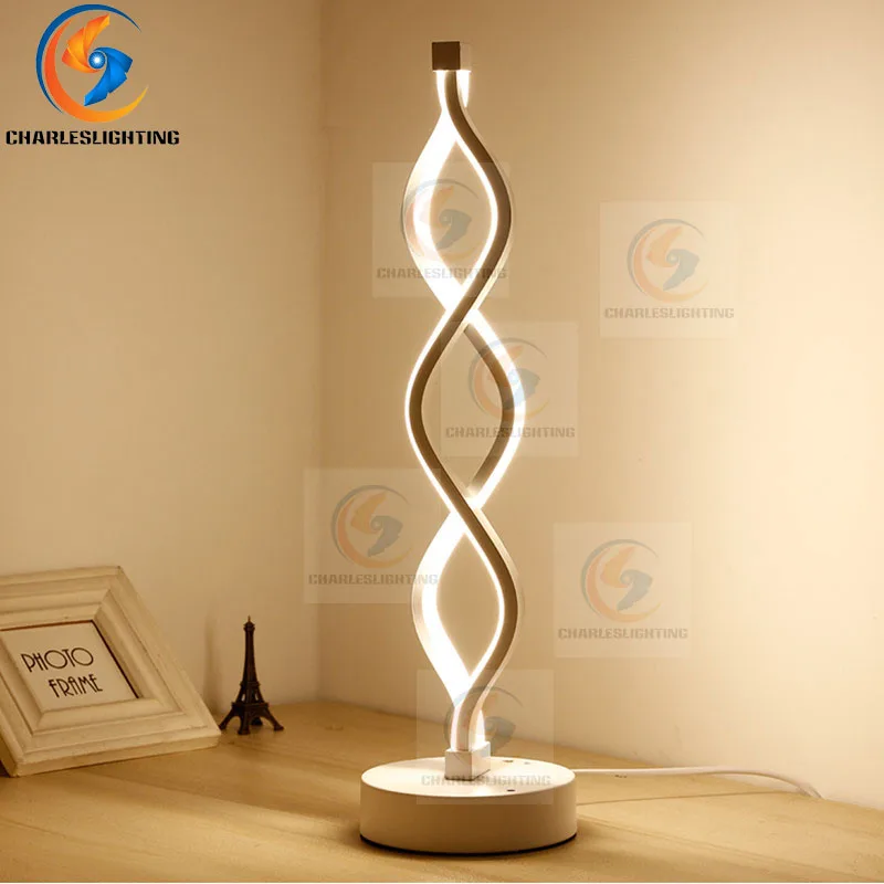 CHARLESLIGHTING 2018 светодиодная настенная лампа 24 Вт защита глаз волнистая форма свет с