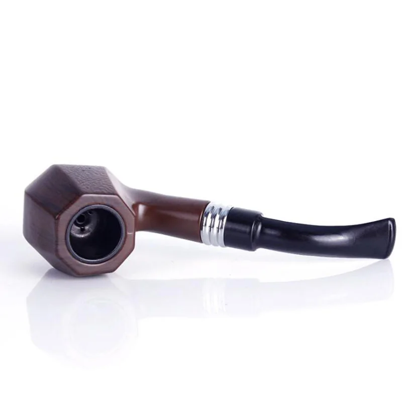 Черное дерево ручной работы классические изогнутые трубки инструмент для