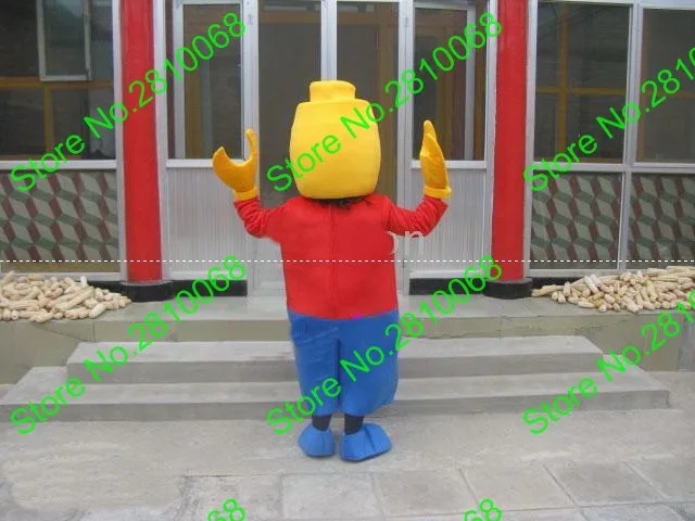 Материал EVA строительные блоки Детский костюм талисмана одежда с героями