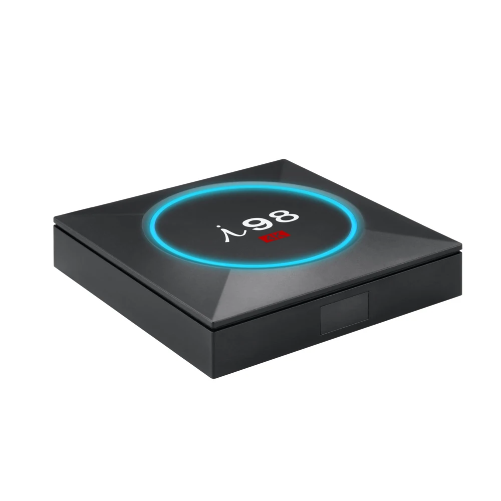I98 Смарт ТВ Box Amlogic S905W 4 ядра 1 ГБ DDR3 8 Гб Встроенная память Android 7 коробка H.265 в