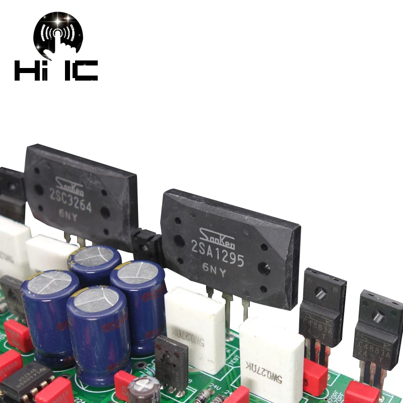 1 пара 2 Каналы HiFi мощность Sanken усилители домашние доска база на Burmester 933 схема |