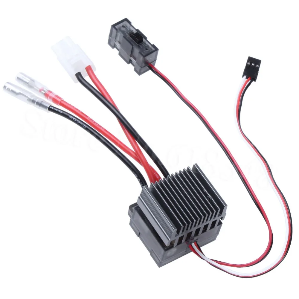 Регулятор скорости с щеткой ESC 320A высокого напряжения задним тормозом RC HSP 1/10 1/8