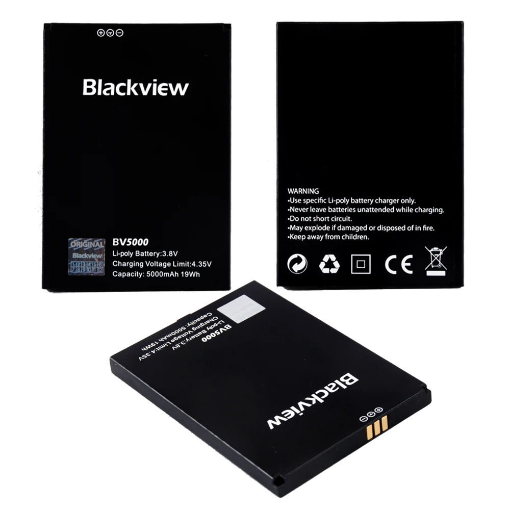 Запасной аккумулятор MATCHEA для Blackview BV5000 5000 мАч литий ионный BV5000|battery blackview|battery for
