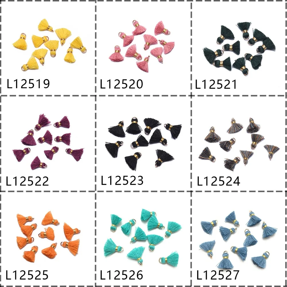Кисточки CHENGRUI L125 1 5 см кисточки из хлопка мини ручная работа фурнитура для