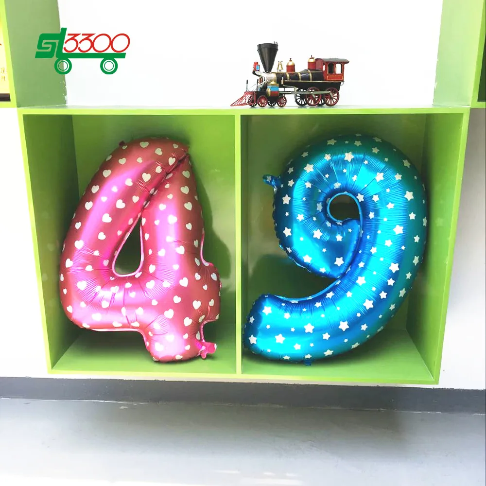 SL3300 1 шт. 40 дюймов воздушные шары с буквами для детского дня рождения из фольги
