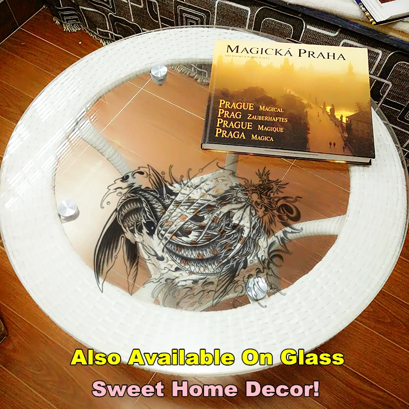 Черная Временная наклейка для татуировок SHNAPIGN водостойкая боди арта s 21*15 см