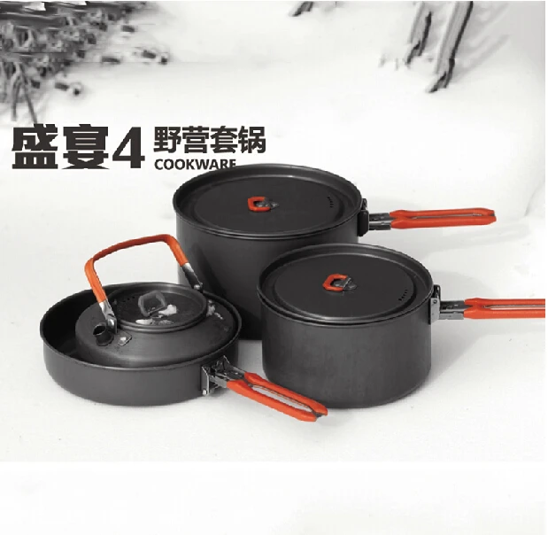 Fire Maple Feast 4 Camping Pot набор кухонной посуды для пикника жесткий алюминиевый