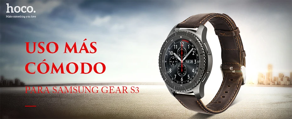 Hoco 22 мм ремешок из нержавеющей стали для samsung gear S3 классический Frontier Смарт-часы ремешок ссылка браслет серебро