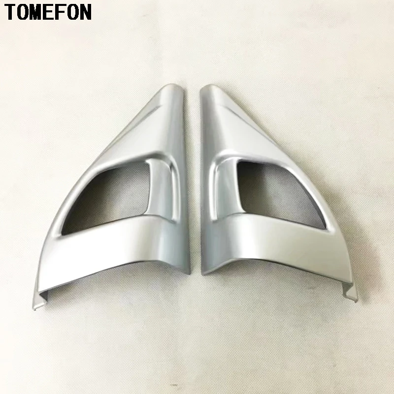 TOMEFON 2 шт. для Citroen Aircross C5 SUV хэтчбека ABS хромированное углеродное волокно