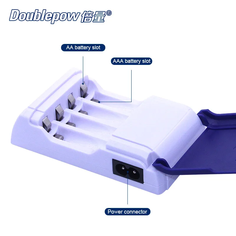 4 слота doulepow DP K209 lcd Интеллектуальное Быстрое зарядное устройство для 1 2 V AA/AAA Ni MH/Ni