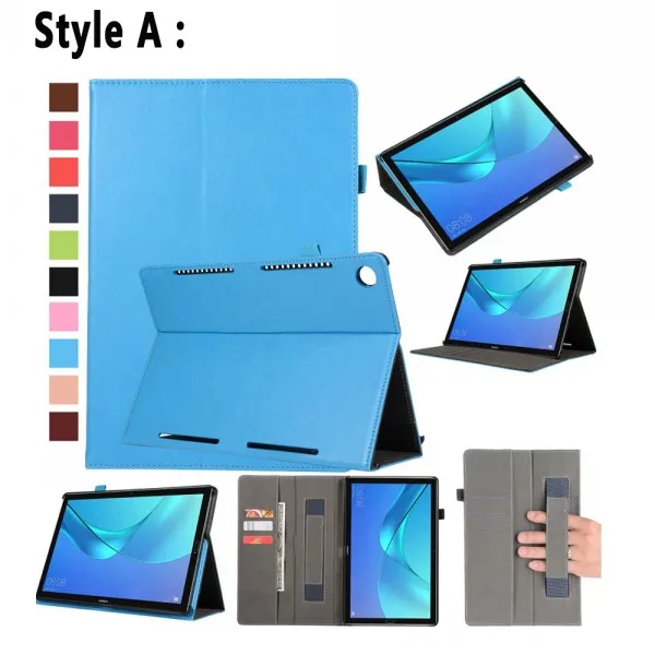 Style A Кожаный чехол премиум-класса для huawei Mediapad M5 10 Pro 10,8 CMR-W19 CMR-W09 CMR-AL09 чехол умный чехол для huawei Mediapad M5 10,8 - Цвет: Style A