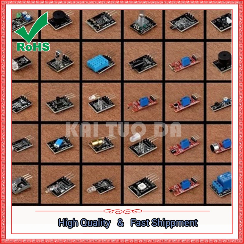 Development Board Kit 37 in 1 Sensor module | Электронные компоненты и принадлежности