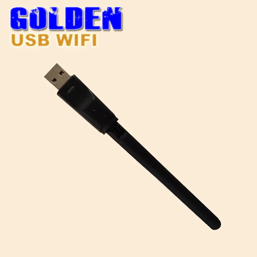 RT5370 мини USB WiFi беспроводной с антенной LAN адаптер для 254 250 freesat v7 max v8 Золотой V8 SUPER