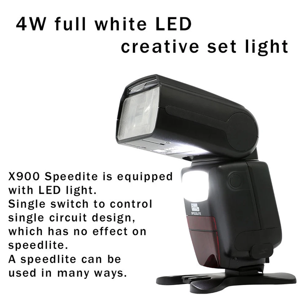 Pixel X900N X900 TTL 2 4G HSS беспроводной S1/S2 + литиевая батарея Вспышка Speedlite King Pro Набор для