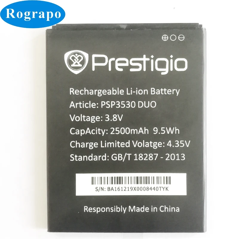 Новый Сменный аккумулятор 2500 мАч PSP3530 для Prestigio Muze D3 DUO E3 PSP3531 PSP3532 A7 PSP7530 +
