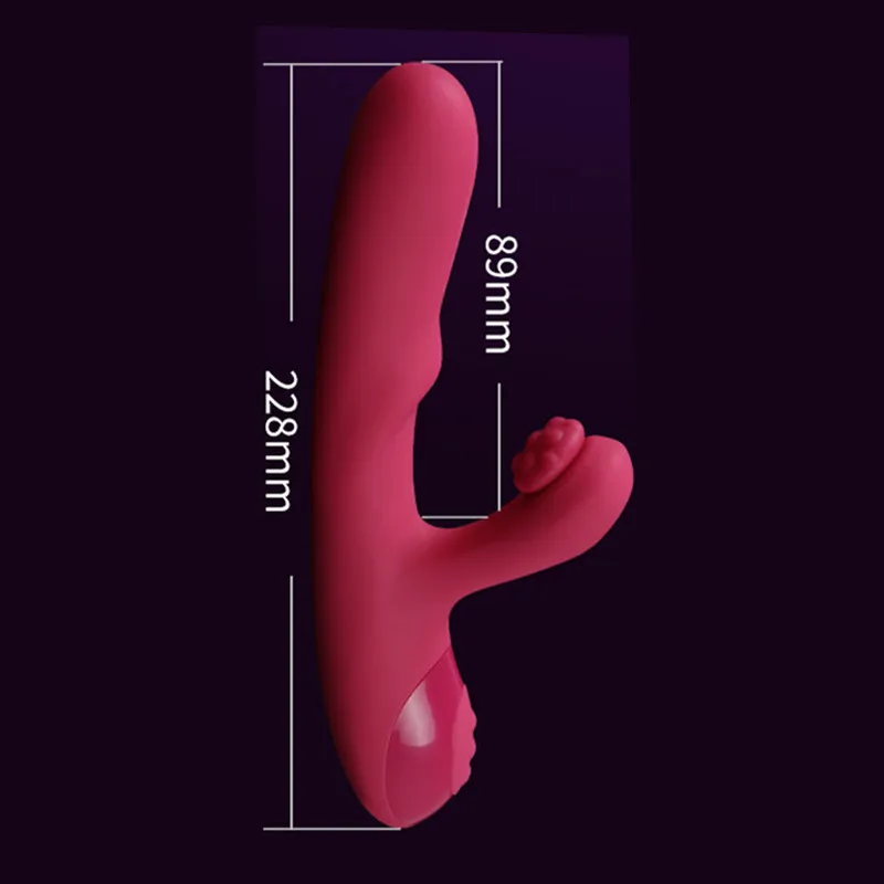 Силиконовый G-Spot USB перезаряжаемые вибраторы стимуляции клитора для женского