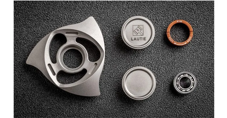 Стальной Пескоструйный циркониевый сплав радиационный ручной Спиннер EDC Tri-Spinner