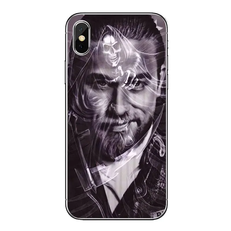 Charlie Hunnam Jax Teller сексуальный мужской прозрачный чехол из ТПУ для Huawei Honor 8 8C 8X 9 10 7A 7C