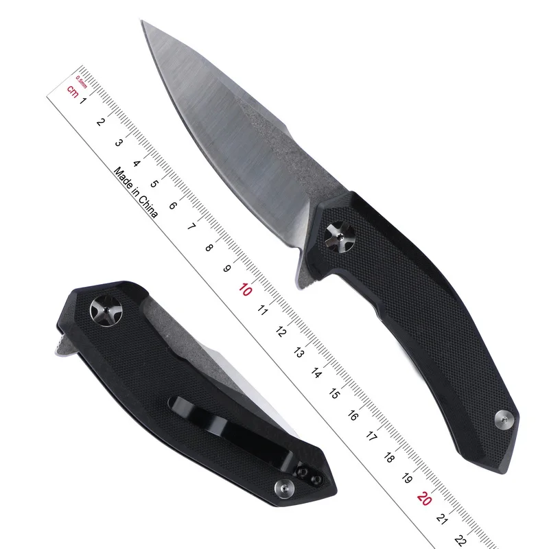 TIGEND 0095BW (3 6 &quot) лезвие G10 ручка шарикоподшипник складной нож для кемпинга охоты на