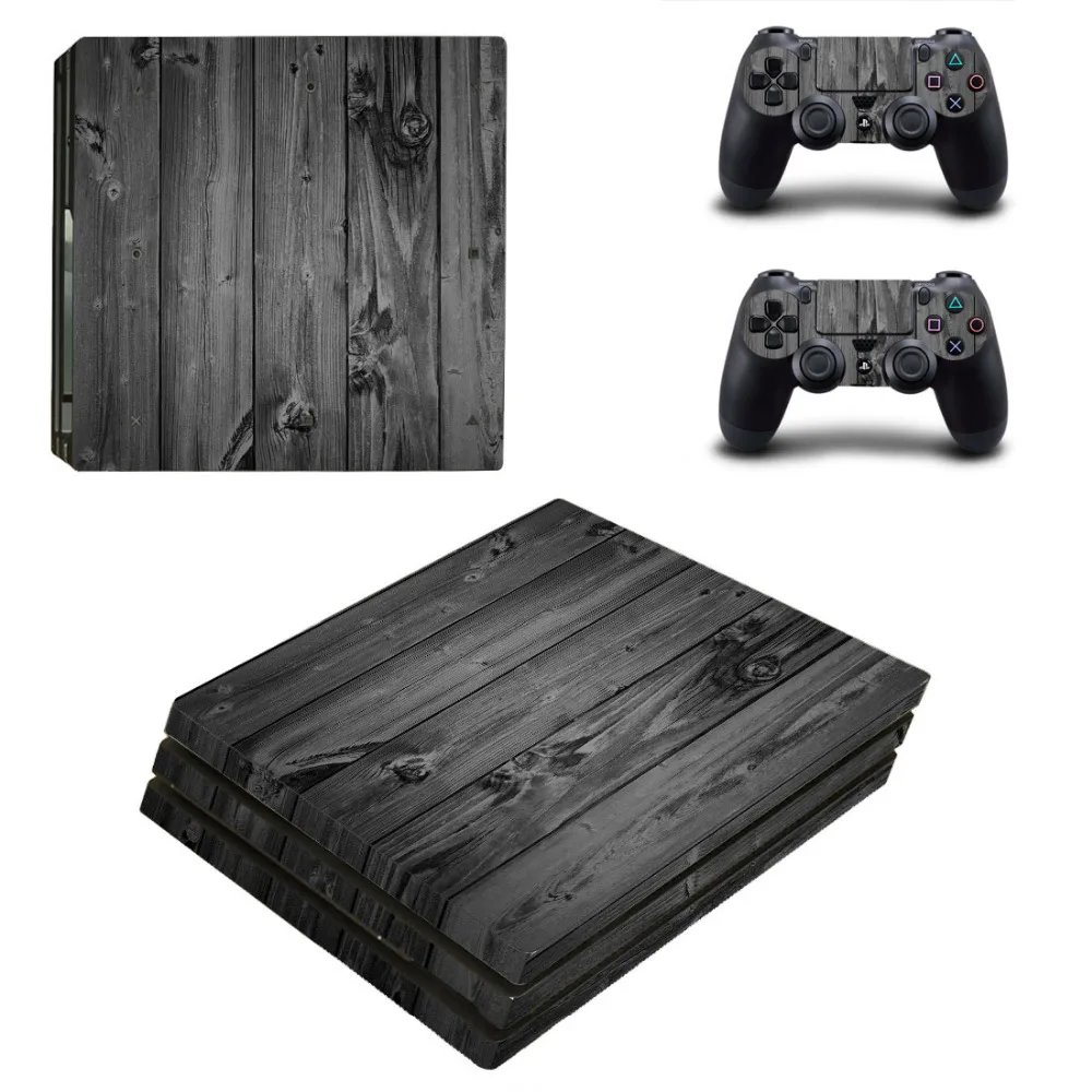 Чистый белый черный PS4 Pro Кожа Наклейка для sony PS4 playstation 4 Pro консоль и 2 контроллера кожи наклейка s винил