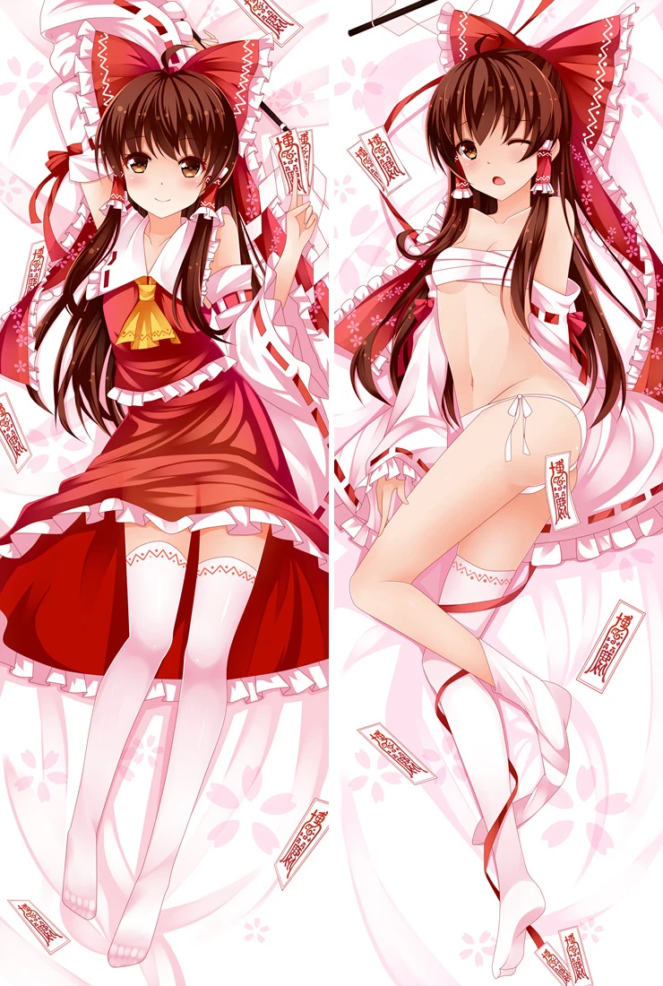 2017 August Anime TouHou Project Hakurei Reimu воплощение алого дьявола Подушка Dakimakura чехол Чехол для