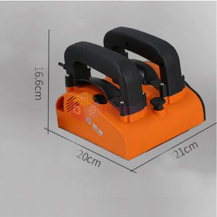 220V 1200W Электрический бороздел паз машина для резки стены прорезной станок для бетона пластический строгальный станок