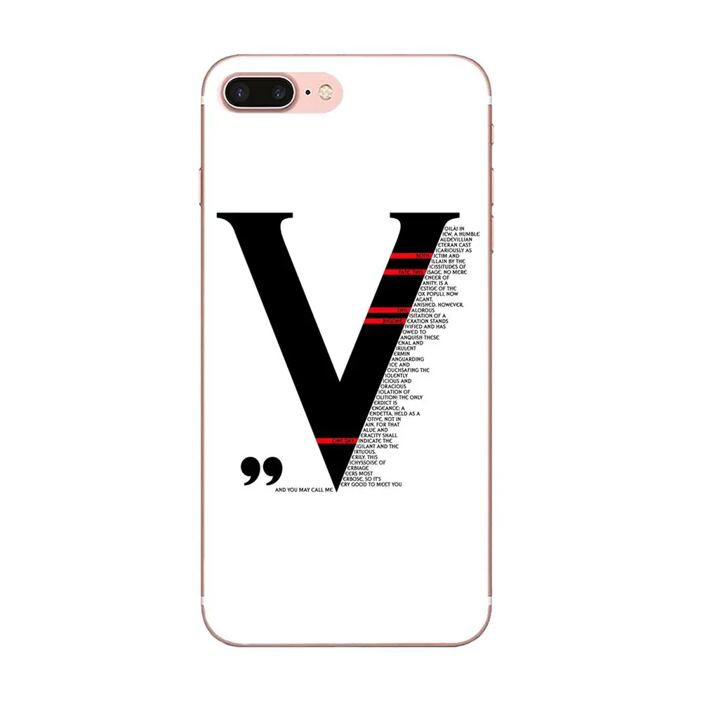 V для Vendetta мягкий TPU мобильный телефон чехлы HTC 530 626 628 630 816 820 One A9 M7 M8 M9 M10 E9 U11 Moto G G2 G3