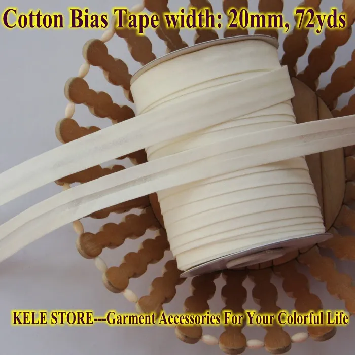 Бесплатная доставка лента из 100% хлопка с уклоном размер клейкой ленты: 20 мм