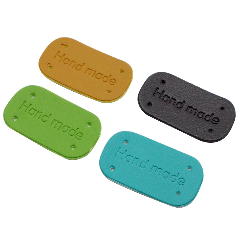 Распродажа! Кожаные декоративные этикетки в случайном смешанном стиле/Подвесные