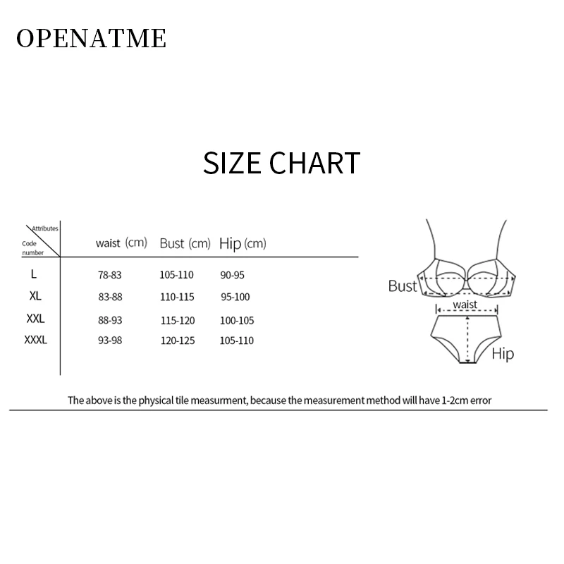 OPENATME набор купальников бикини с высокой талией Пуш-Ап купальный костюм полосатый