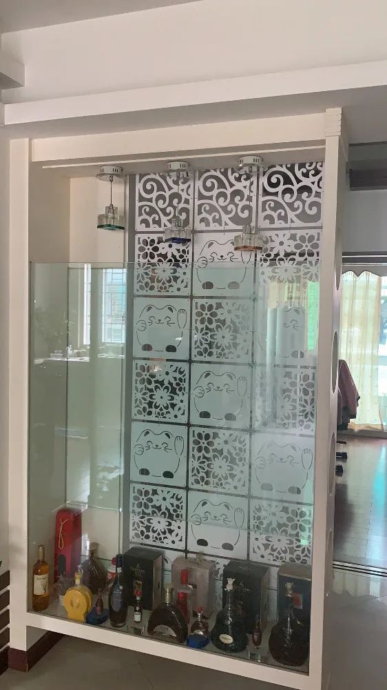 4 шт./лот, 29 см X 29 см, разделитель для комнаты, Биомбо, перегородка, стена, складной экран, занавеска, подвесной экран, перегородка
