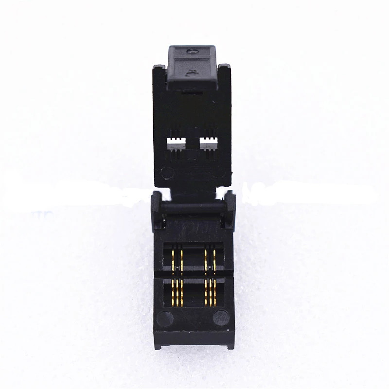 

SOT353-5L Burn in socket pin pitch 0.65mm IC body size 1.4mm clamshell SC70/SOT353-5L test programming adapter original socket