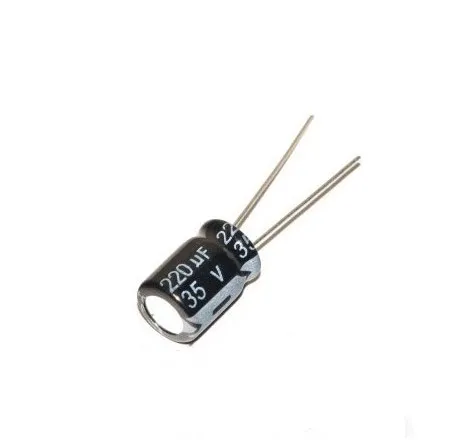 Бесплатная доставка 200 шт. 220 мкФ 35V 105C телефон 8x12 мм|electrolytic capacitors|radial electrolytic