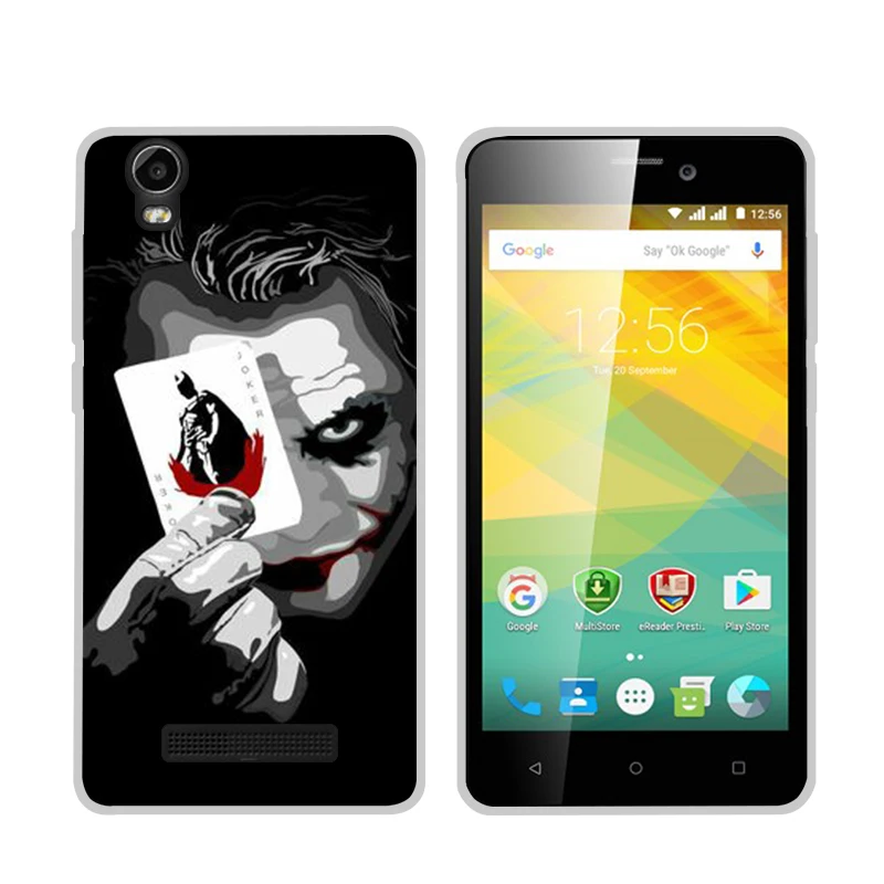 For Prestigio Wize N3 5.0 Inch Phone Case TPU Silicone Cover Protective Printed Funda NX3 NK3 350 Duo |