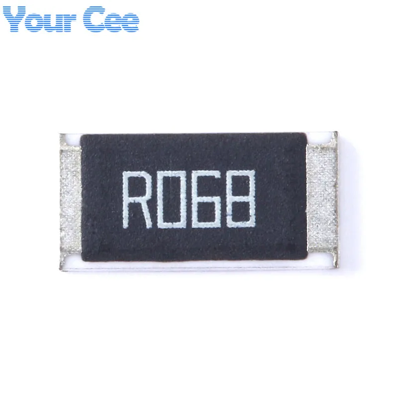 50 шт. 2512 SMD резистор 1 Вт 0 068 Ом 068r R068 1% чип высокой точности|smd resistor 1w|smd resistorresistor 1w |