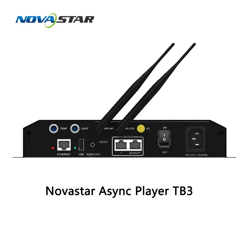 NOVA TB3 автономный асинхронный медиаплеер nova star наружный внутренний зеркальный