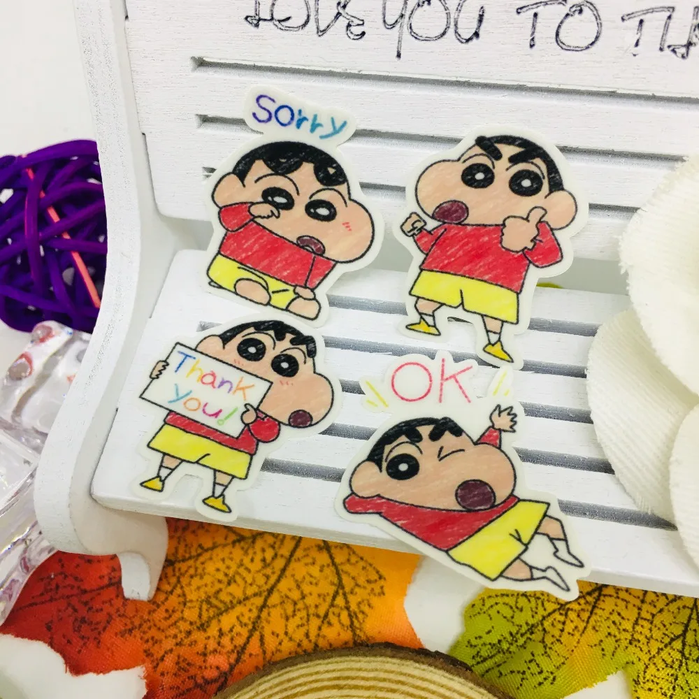 

40 Pcs/lot Anime naughty boy Scrapbooking Stickers Car Case Waterproof Laptop Bicycle kids toys Backpack waterproof Sticker