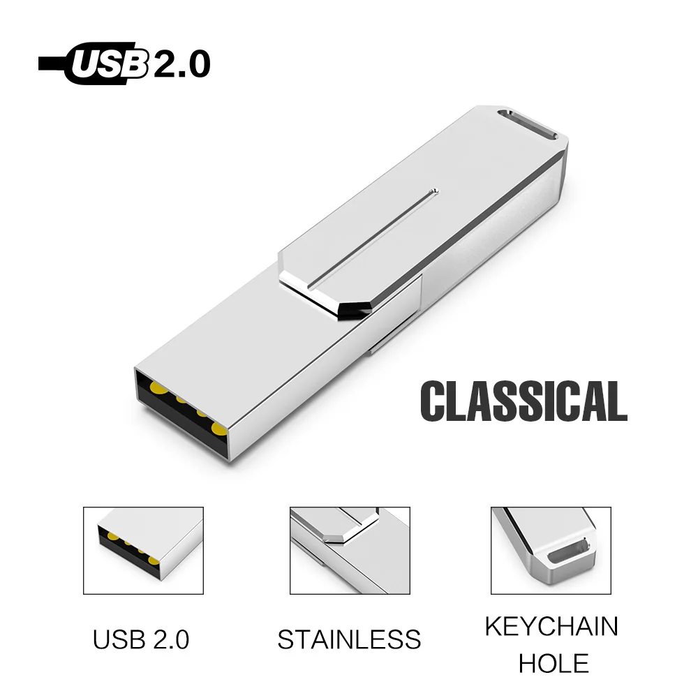 Вращающийся дизайн карта памяти флешка 8 ГБ USB флеш-накопитель 16 32 64 Гб 128 |