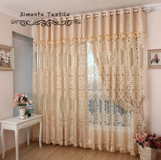 NAPEARL Высококачественная жаккардовая оконная занавеска для балкона готовые