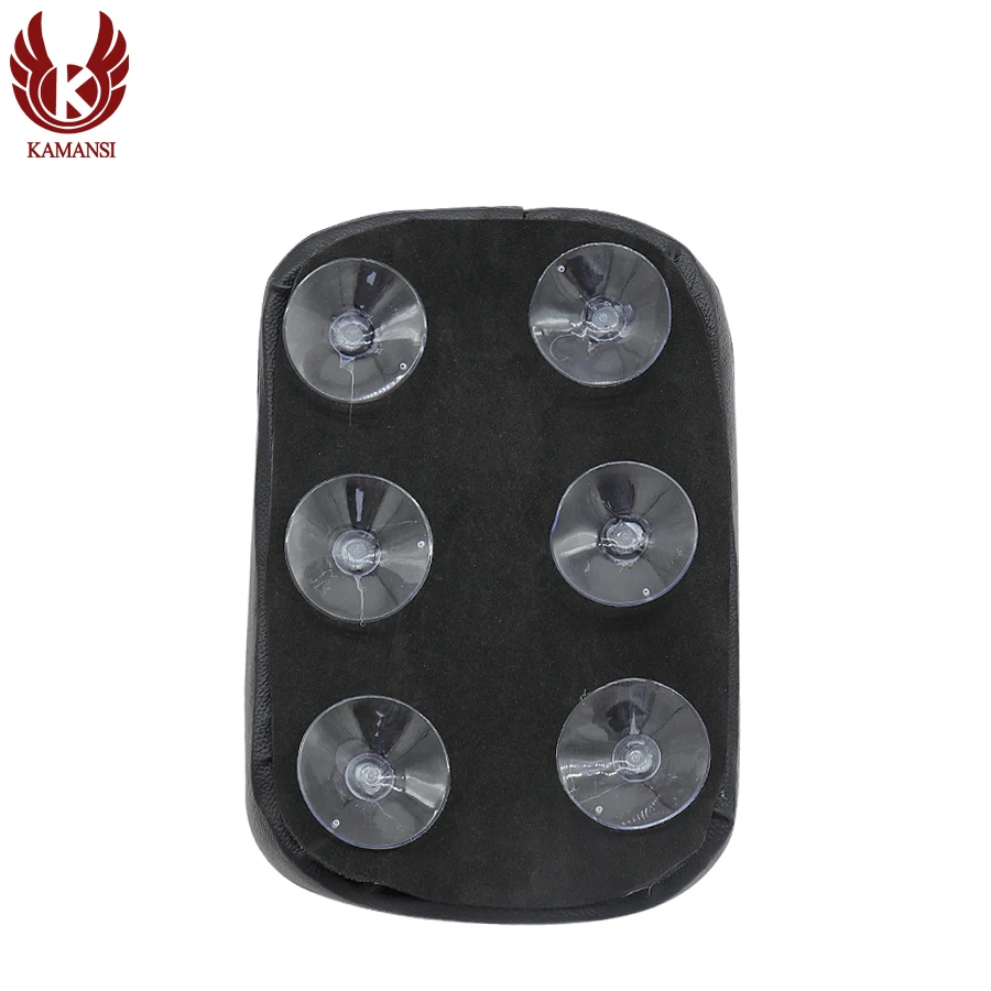 Universal Black Motorcycles Seat 6 or 8 Suction Cup Cushion Bracket For Custom Chopper Bobber Honda Suzuki Kawasaki Harley |