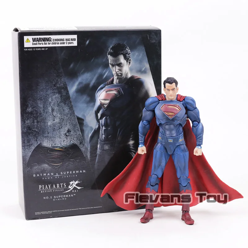 Играть искусств Кай DC Comics Супермен Бэтмен против Супермена на заре справедливости ПВХ фигурку Коллекционная модель игрушки