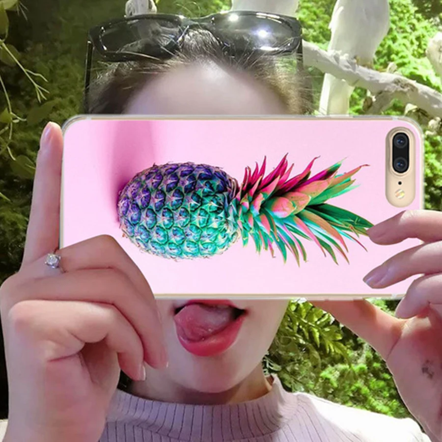 Матовый чехол KISSCASE с изображением ананаса розы для xiaomi redmi note 5 чехлы Xiaomi 8 задней