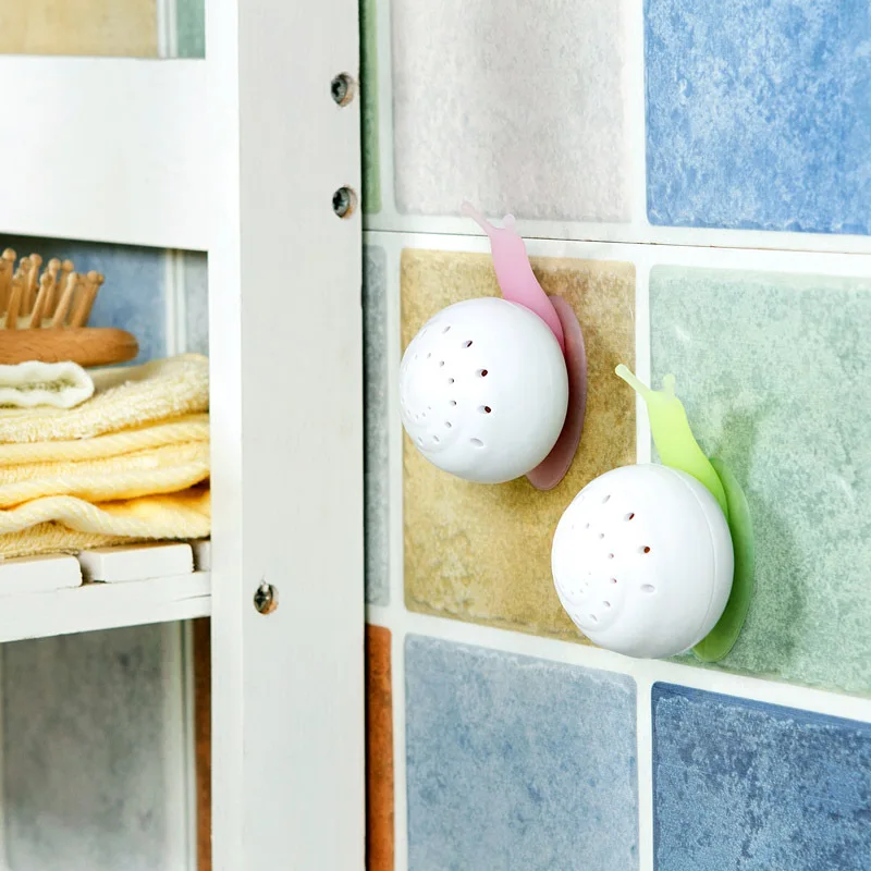 Новый комнатный освежитель воздуха в форме улитки на присоске для шкафа спальни