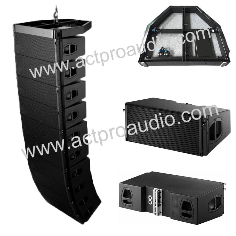 PA audio J8 V8 TTL55 dounle 10 дюймов 12 сабвуфер двойной 18 линейный массив динамик уличная