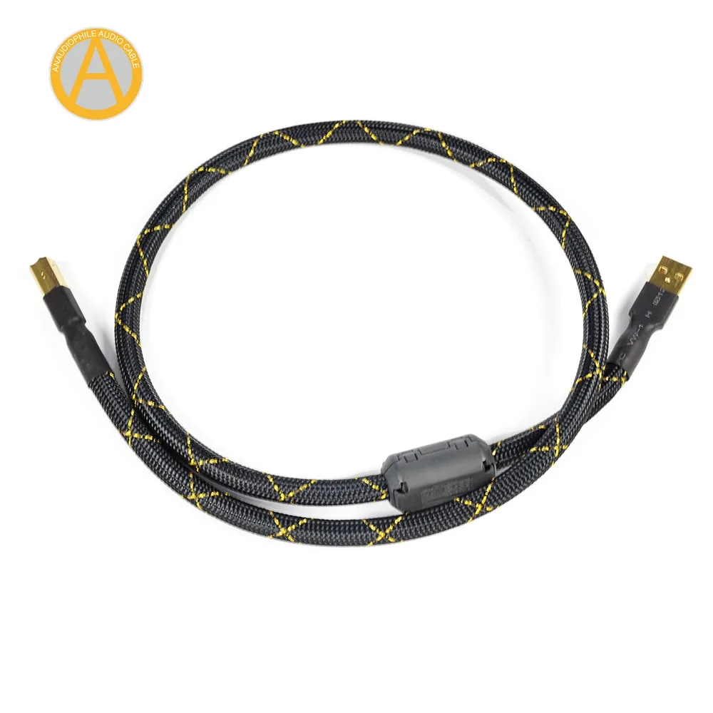G5 HiFi USB кабель SQ88 6N ручной работы с серебристым покрытием типа A на B|Кабели USB| |