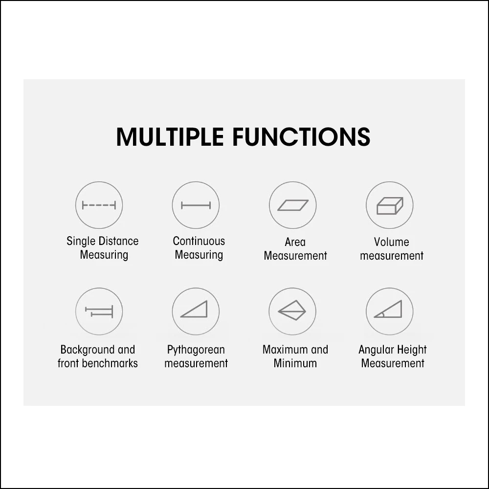 Фотодальномер лазерный с ЖК дисплеем 40 м|Лазерные дальномеры| |