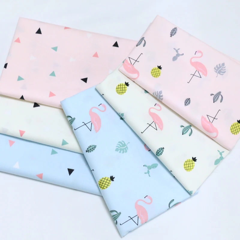 Diy Twill хлопчатобумажная ткань для шитья пэчворк текстиль детского постельного