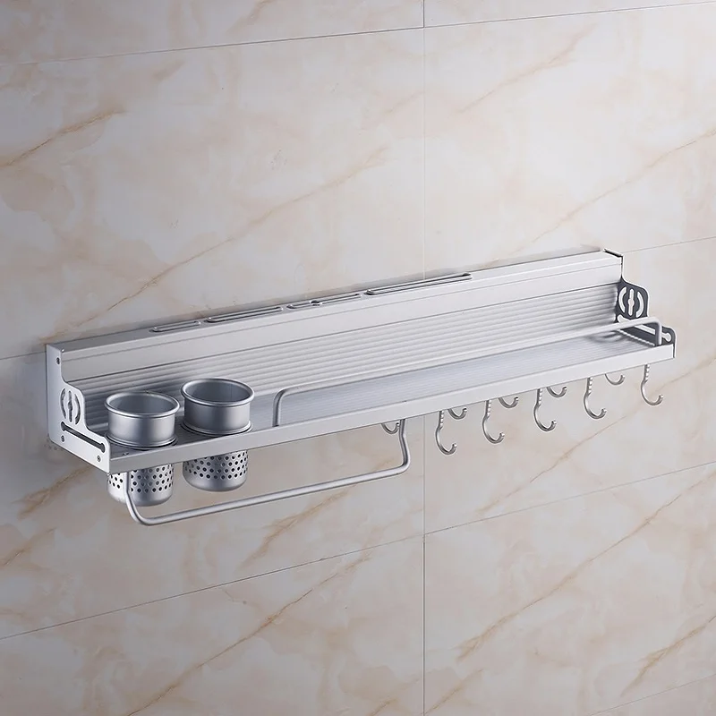 Новый Кухонный хороший помощник посуда алюминиевая стойка для хранения